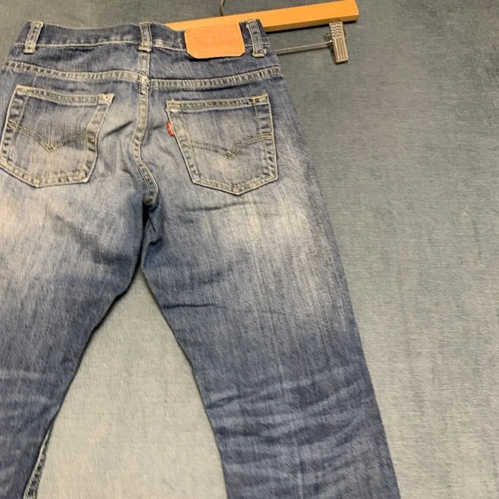 Levi's 508 Tapered Jeans Boys 10 Reg 25x25 Blue Denim Cotton Distressed Casual